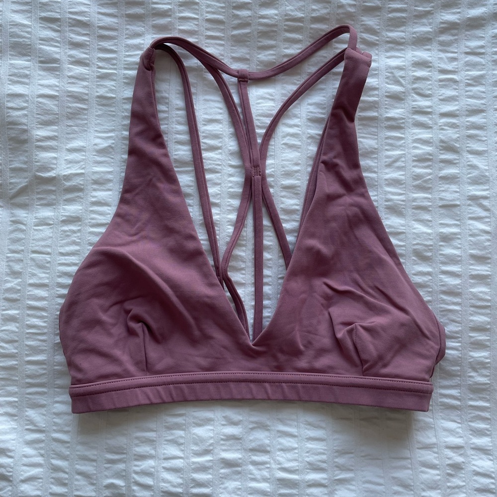 lululemon pink sports bra size 2